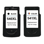 FoxProducts® PG-540 XL Zwart en CL-541 XL kleur Inktcartridge  Hoge capaciteit (geschikt voor canon)