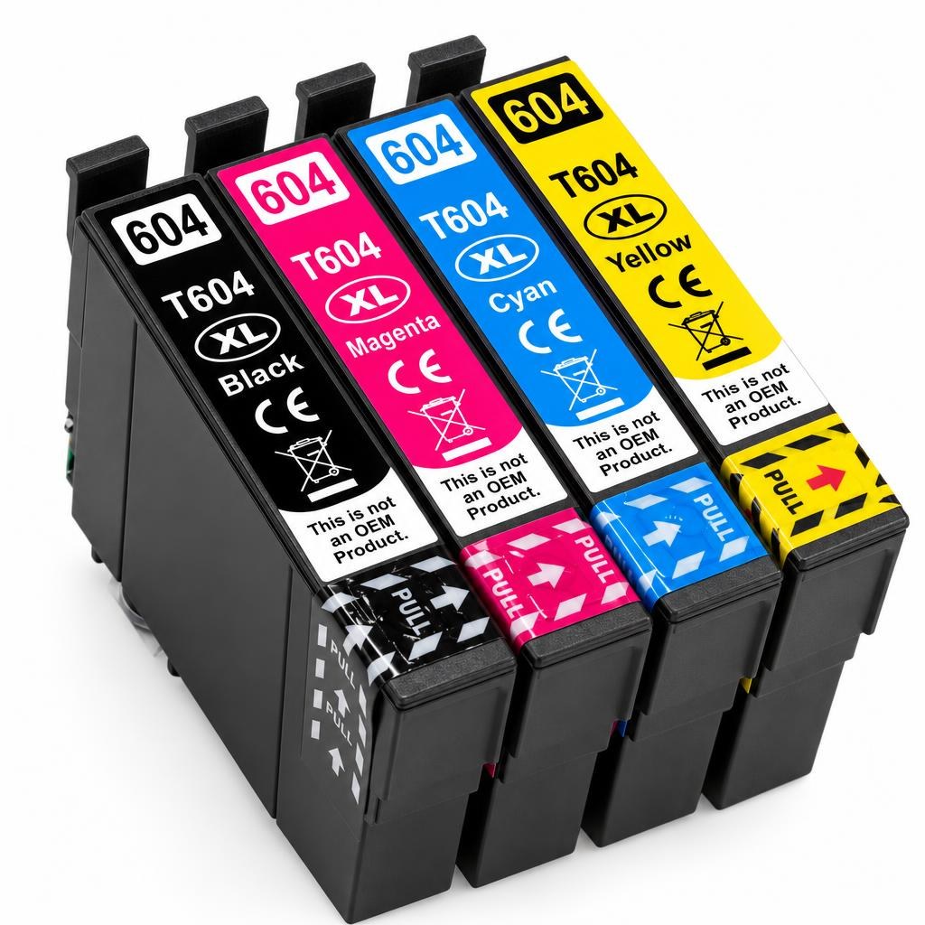 FoxProducts huismerk geschikt voor Epson 604 / 604XL – 4-pack — Product photograph