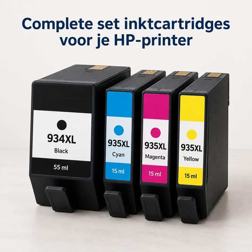 Huismerk geschikt voor HP 934XL / 935XL – multipack zwart en kleur — Hero banner