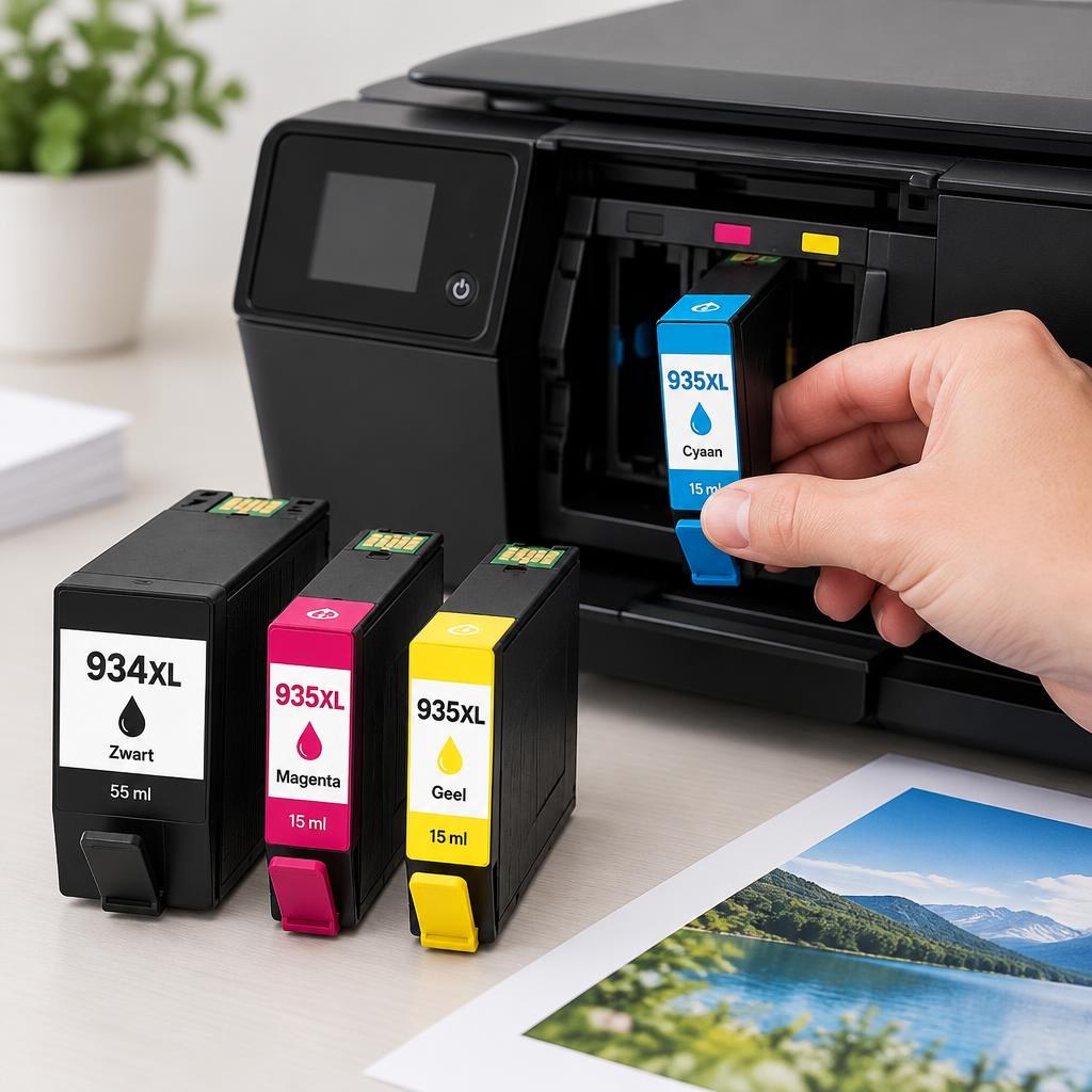Huismerk geschikt voor HP 934XL / 935XL – multipack zwart en kleur — Lifestyle image