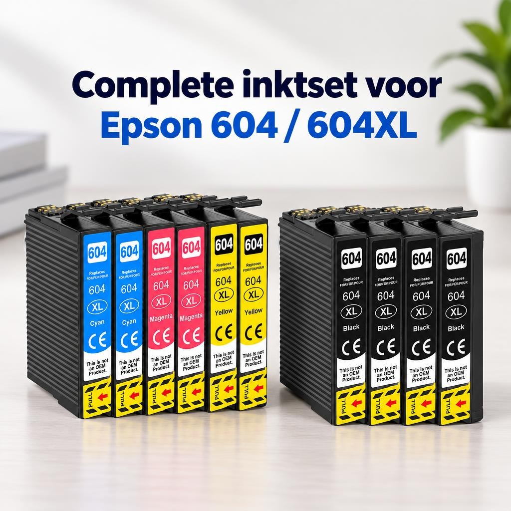 FoxProducts huismerk geschikt voor Epson 604 / 604XL – 10-pack — Hero banner