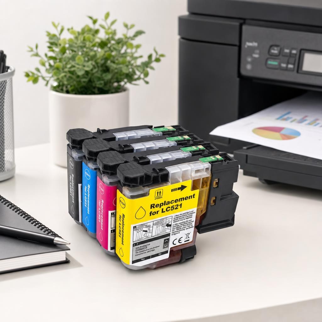 FoxProducts LC-521 XL cartridge multipack – 4 stuks — Lifestyle image