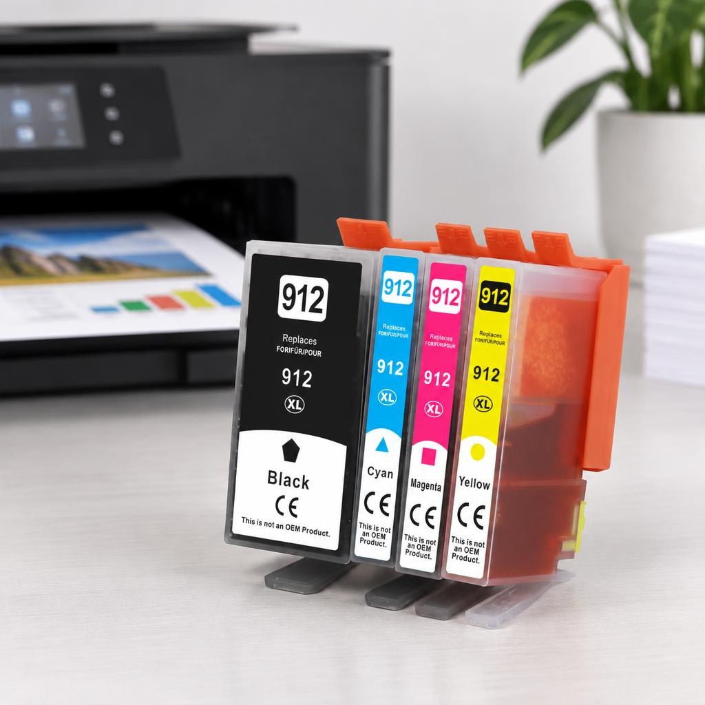 FoxProducts 912XL multipack – 4 inktcartridges geschikt voor HP — Lifestyle image