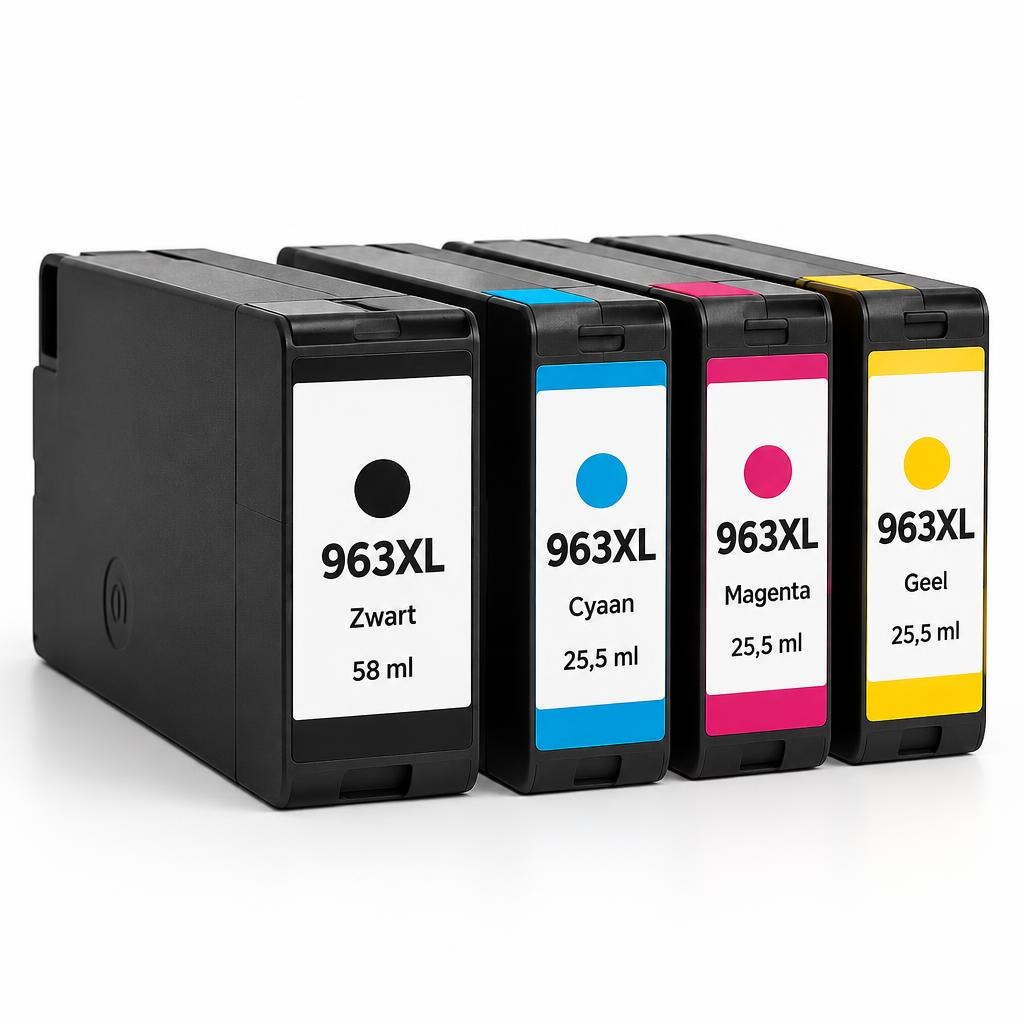FoxProducts 963XL inktcartridges – 4 stuks geschikt voor HP — Product photograph